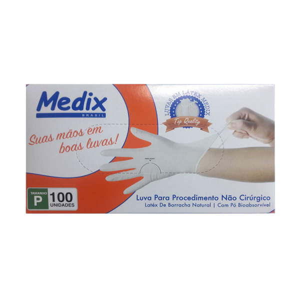 Luva de Látex Medix