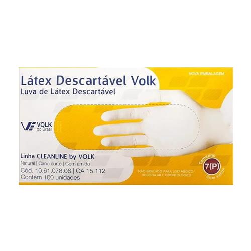 Luva de Látex Volk
